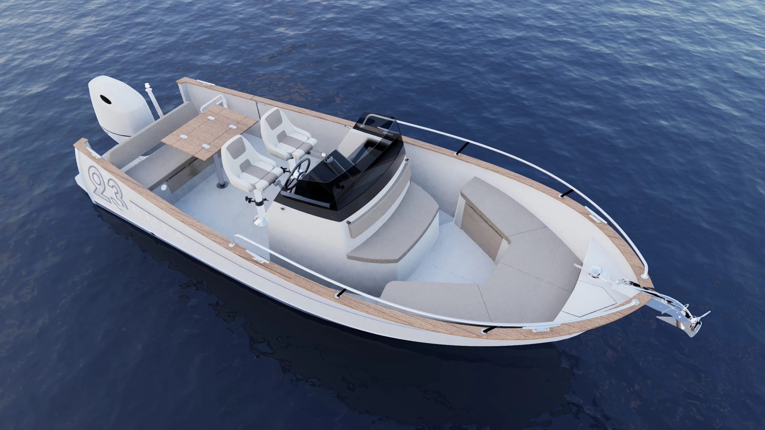 Rhéa Marine Open V2, Freizeitboot